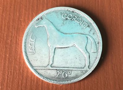 Irish silver half crown