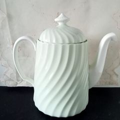 Rare Vintage 1940' Coffee Pot   Shell Pale  Green by MINTON