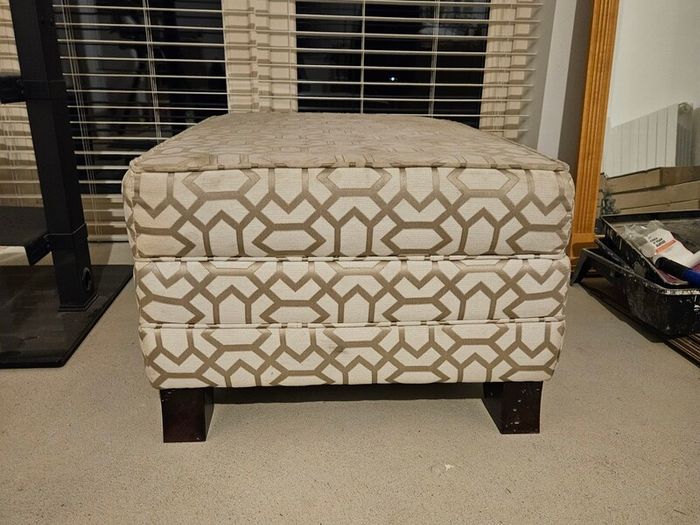 Storage footstool