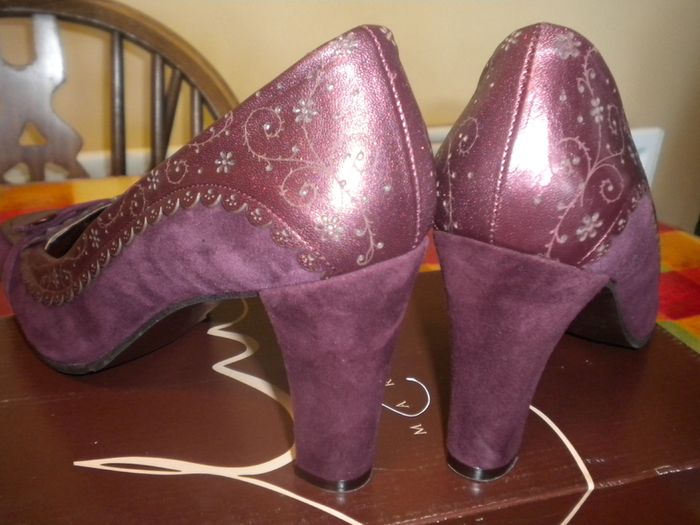 Designer Plum Shoes