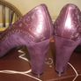Designer Plum Shoes Image 2