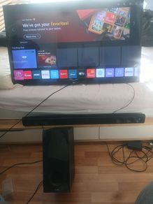 LG Soundbar and Subwoofer