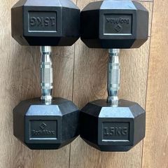 15kg Dumbbells (pair)