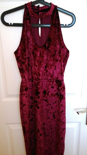 Very elegant velvet dress, size 12