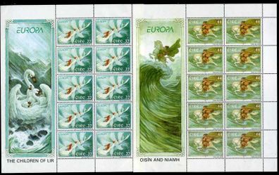 1997 Europa Tales & Legends Commemorative Stamps Sheetlet Mint Never Hinged (MNH)