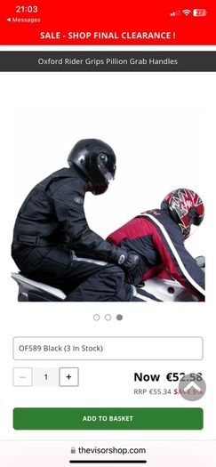 Oxford rider grips