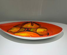 Poole Pottery Delphis Plate (Shape 91)
