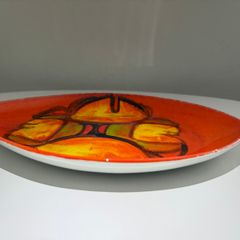 Poole Pottery Delphis Plate (Shape 91)