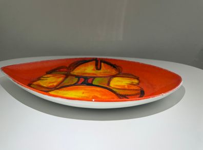 Poole Pottery Delphis Plate (Shape 91)