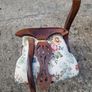 Victorian mahogany chair, restoration project Image 2