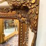 Parcel Gilt and Painted Bevelled Glass Mirror Image 2