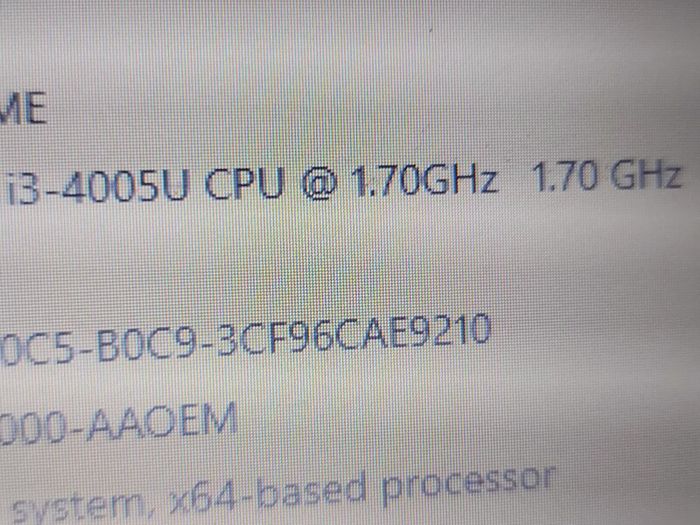 ACER Travelmate P256 Series, Model No. Z5WBH, Intel Core i3-4005U CPU, 1.7GHz, 4GB Ram, 500GB HDD, Windows 10, Microsoft Edge, Chrome and VLC