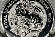 2oz Fine 9999 Silver Bullion Royal Dragon 2026 Coin.
