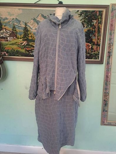 My soul designer grey turtleneck jacket