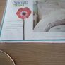 New Spring Maid Soft Cotton Bedding Single Pink Sheet Image 2