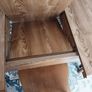 Solid Oak Extendable Dining Table and Chairs excellent Condition Image 5