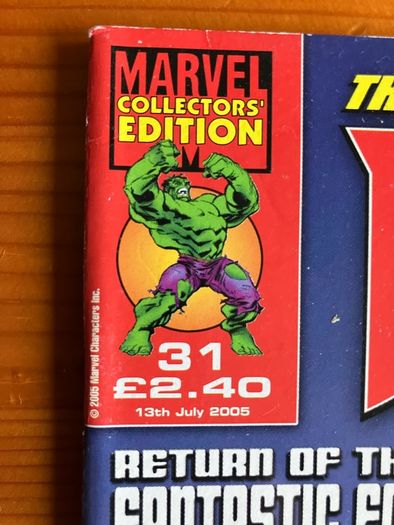 Comic: 'Daredevil And The Incredible Hulk' no.31 (13/07/2005)