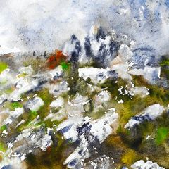 achill climb watercolour