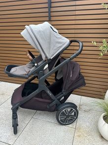 nuna demi grow double stroller
