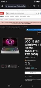 Lenovo LOQ 15 AHP10 Ryzen 7 250 RTX 5060 8GB 16GB RAM 1TB SSD | Brand New Sealed | 1 Year Warranty
