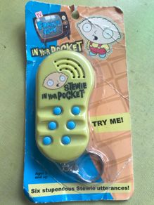 Rare collectible Stewie in your pocket Toy by Emanation
