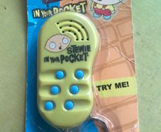 Rare collectible Stewie in your pocket Toy by Emanation
