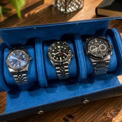 Luxury travel watch case