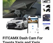Dash cam Yaris Cross Fitcamx no wiring required