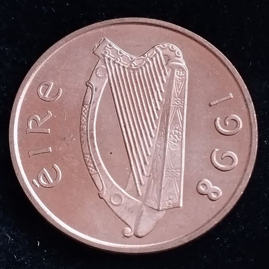 Ireland - 1998 - 1 Penny - Bird - UNC - KM.12a - [2039]