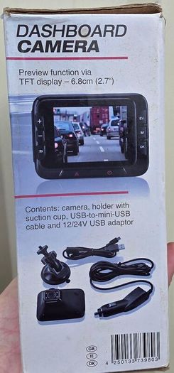 Dash cam Full HD 1080p