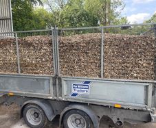 #Dry Stored# Fresh Ash Woodchip - Tonne Bags