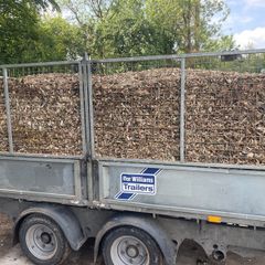 #Dry Stored# Fresh Ash Woodchip - Tonne Bags