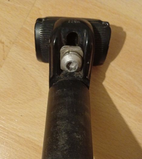 Carrera bicycle Saddle Post, lock Bracket & Rubber phone holder for all sizes