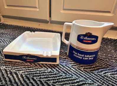 Rothmans set - ashtray and jug