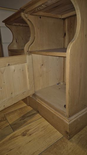 Solid Pine Wood Bedside Tables