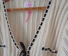 Cream crochet cardigan 16/18