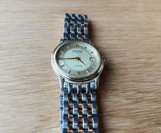 Title: Men's Rotary 10666 Quartz Dress Watch - Slim Two-Tone Design