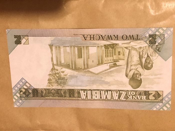 2 Kwacha Zambia UNC