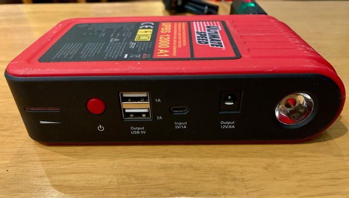 Powerbank (with car engine jump starter) 12000mAh
