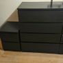 Chest of drawers small 2 draws and big 4 draws Image 2