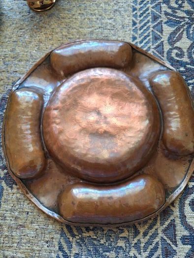 Arts & Crafts Copper Tray