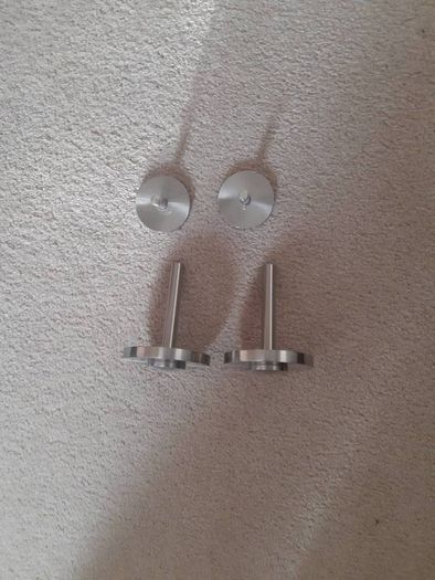 Chrome Metal Tie Backs