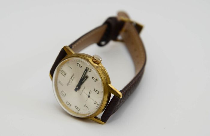 Vintage Swiss Made Sportsman Gents Manual Watch