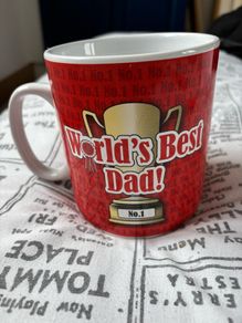 Very Large World's Best Dad Mug