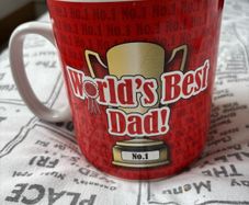 Very Large World's Best Dad Mug