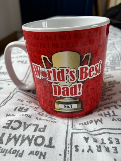 Very Large World's Best Dad Mug
