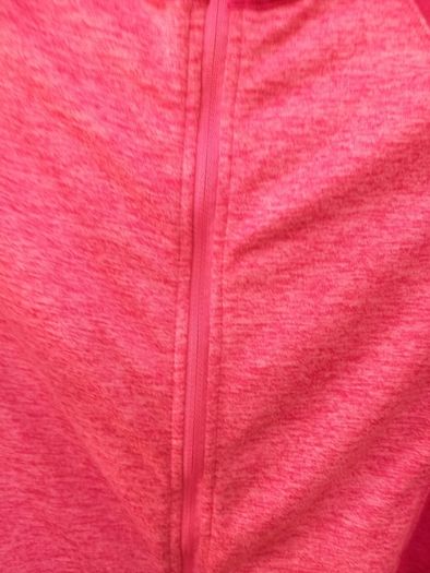 M&S Coral Zip Front Casual Top S16