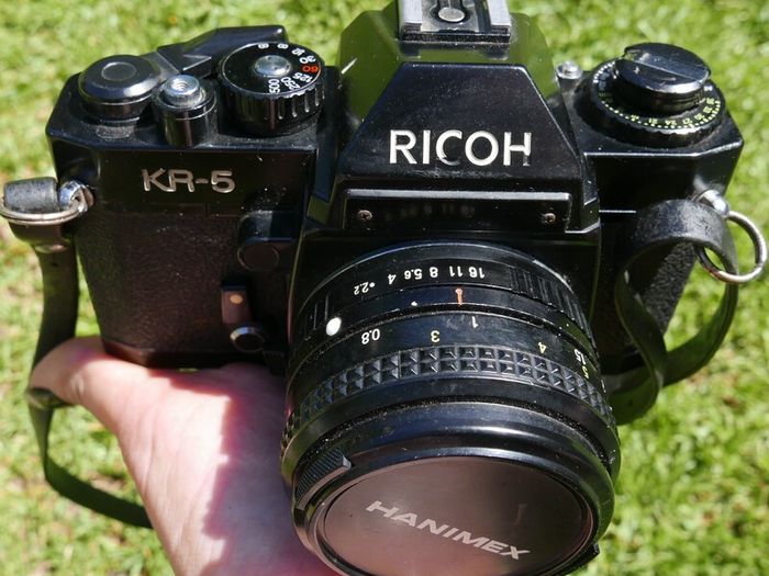 Ricoh KR-5 - 35mm Camera W/ 55mm 2.2 Ricoh -  works well