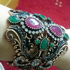 Antique Turkish real stone bracelet