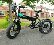 Fiido M1 PRO Folding Electric Bike & Brand New Helmet